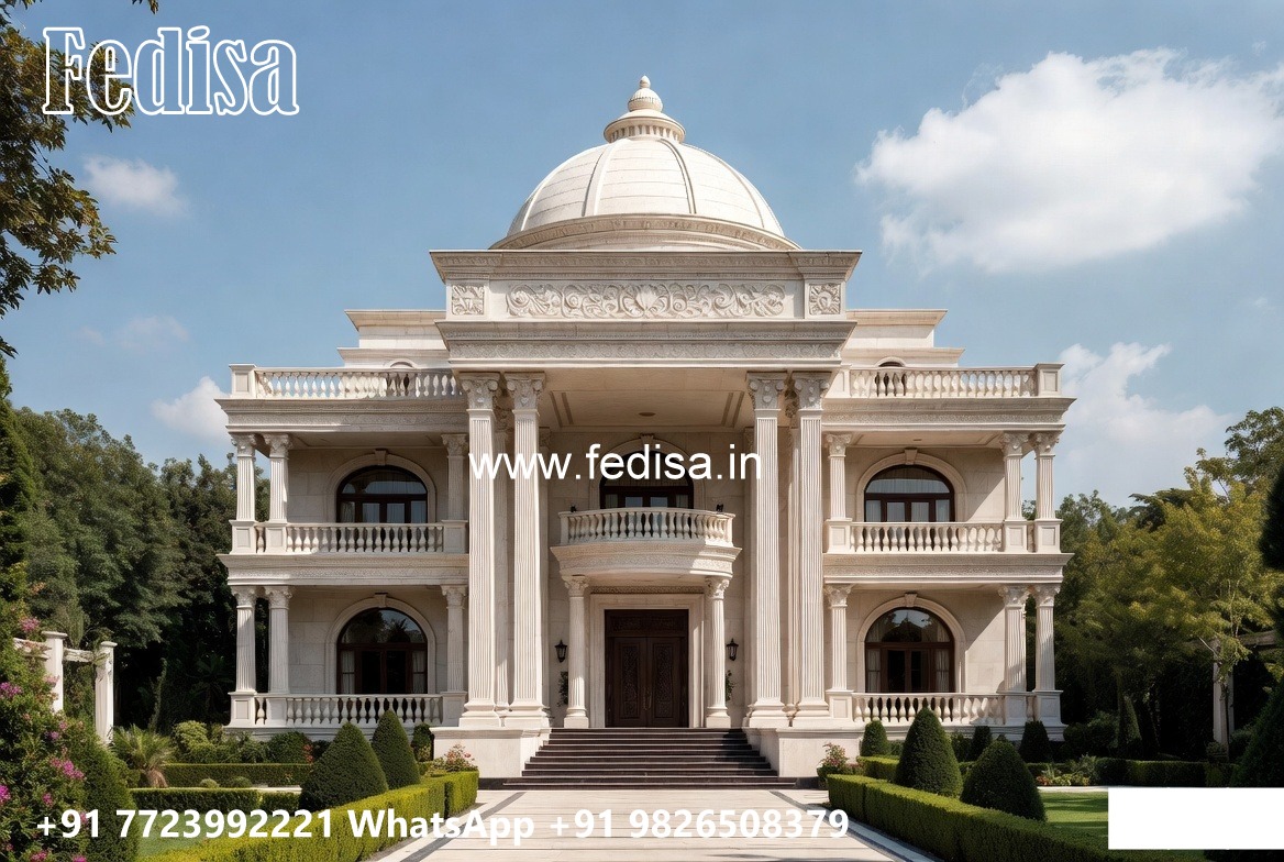 Classic Villa Design with Elegant Window Concepts No-3568