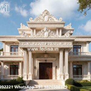 Classic Villa Design with Beautiful Ceiling Details No-3578