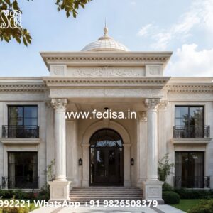 Classic Villa Design with Rich Elegant Architecture No-3586