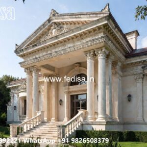 Classic Villa Design with Beautiful Marble Details No-3590