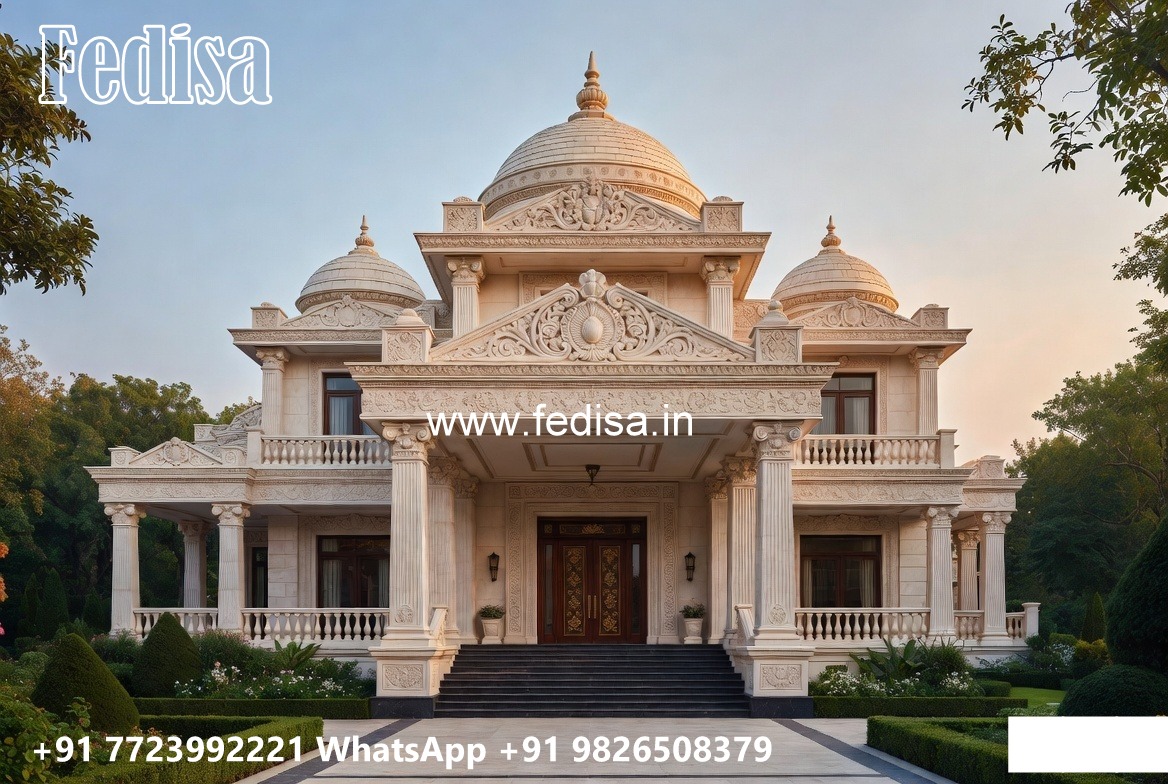Luxury House Design with Beautiful False Ceiling No-3675