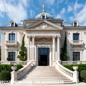 Classic House Design with Elegant Balcony Concepts No-3764