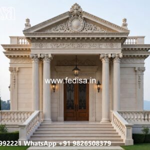 Classic House Design with Premium Marble Finishes No-3768