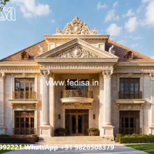 Elegant Classic House Design with Vintage Charm No-3770