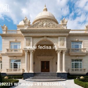 Beautiful Classic House Design with Elegant Details No-3794