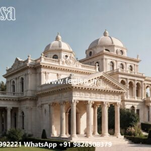 Classic House Design with Stylish Marble Flooring No-3807