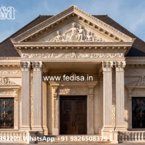 Classic House Design with Rich Marble Decor No-3856