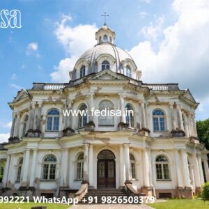 Classic House Design with Luxury Exterior Landscaping No-3881