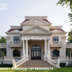 Classic House Design with Grand Living Room Concepts No-3885