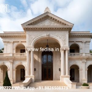 Classic House Design with Luxury Home Exterior Ideas No-3895