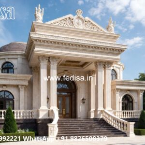 Classic Villa Design with Beautiful Garden Landscape No-3910