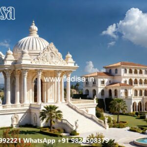 Classic Villa Design with Stylish Marble Flooring No-3932