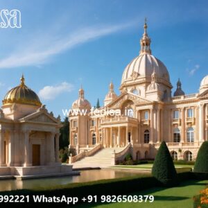 Classic Villa Design with Elegant Window Styling No-3938
