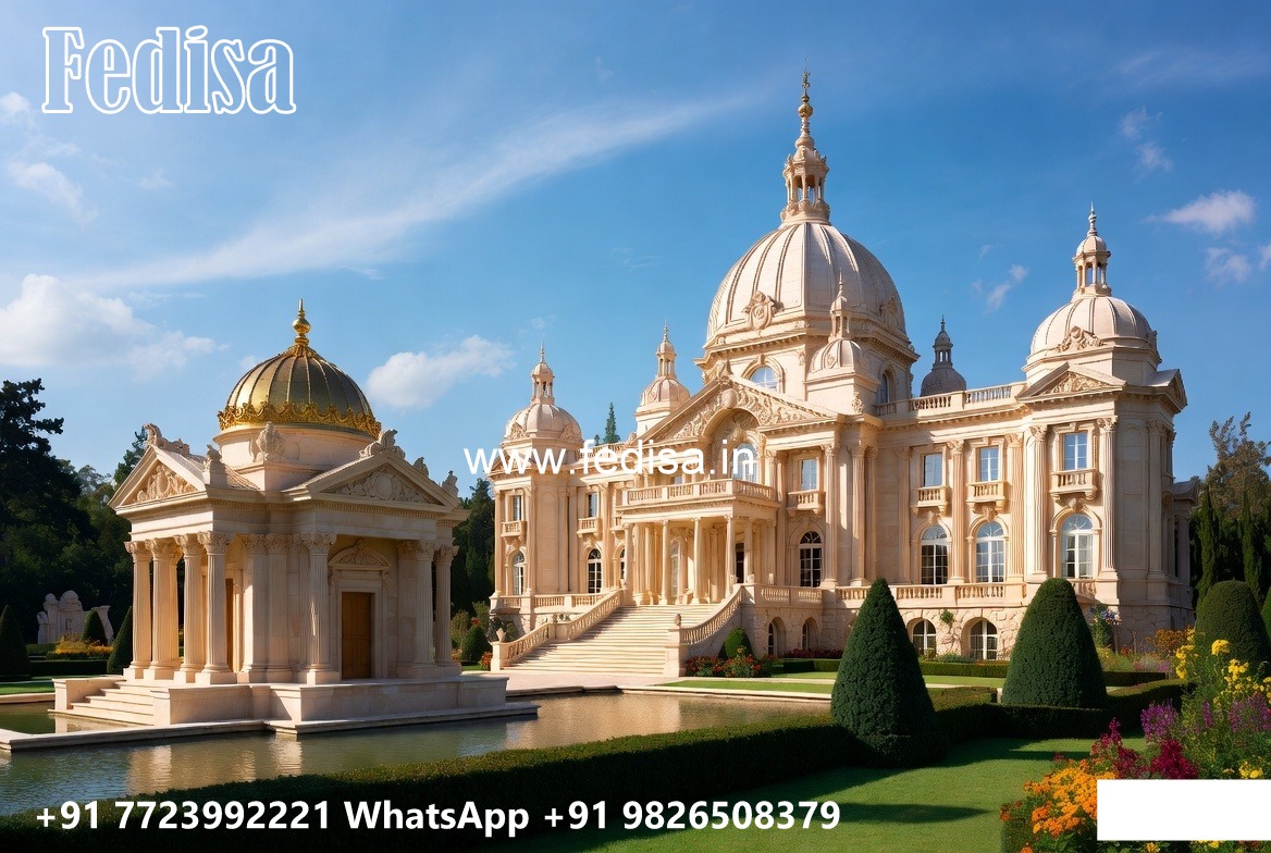 Classic Villa Design with Elegant Window Styling No-3938