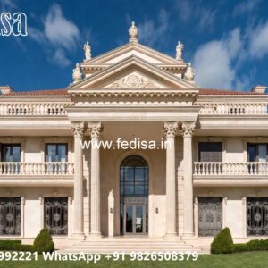 Classic Villa Design with Decorative Wall Textures No-3946