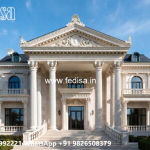 Classic Villa Design with Stylish Outdoor Lighting No-3951