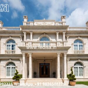 Classic Villa Design with Luxury Living Room Ideas No-3955