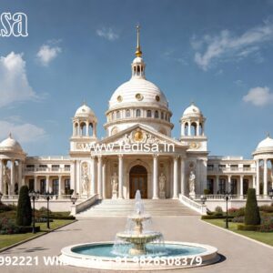 Luxury Classic Villa Design with Rich Marble Decor No-3963