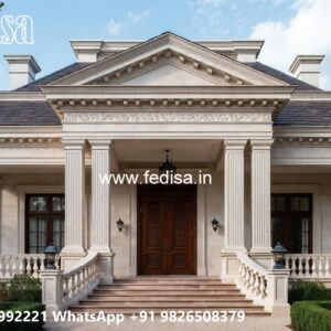 Classic Villa Design with Stylish Royal Interiors No-3977