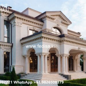 Classic Villa Design with Grand Staircase Inspiration No-3988