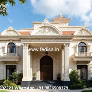 Classic Villa Design with Stylish Entryway Decor No-3997